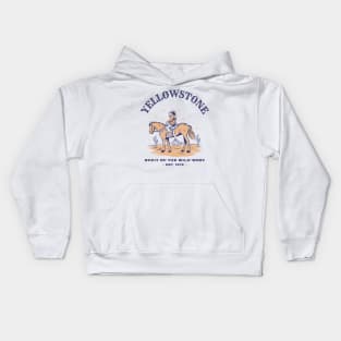 Yellowstone Spirit Of The Wildwest Kids Hoodie